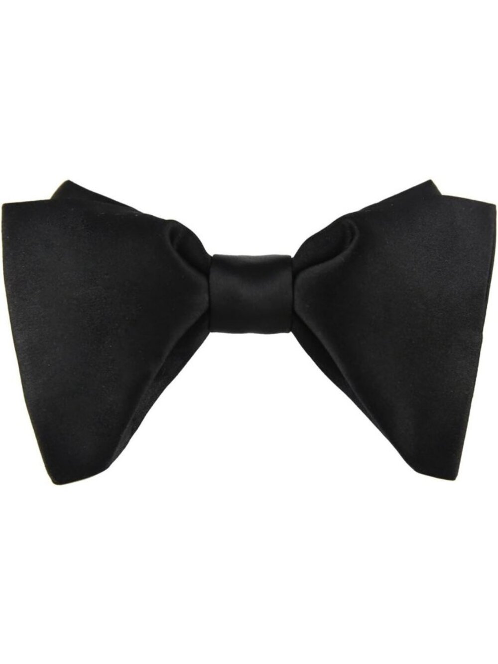 Men's Silk Oversized Bowtie - Formal Tuxedo Big Bow Ties for Special Occasions